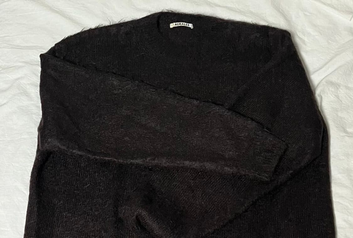 [5]오라리 모헤어 니트 판매합니다 상품이미지1