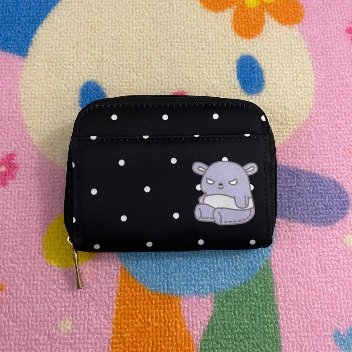 [새상품] 20년도 산리오 고전 쿠로미 땡땡이 반지갑 상품이미지2
