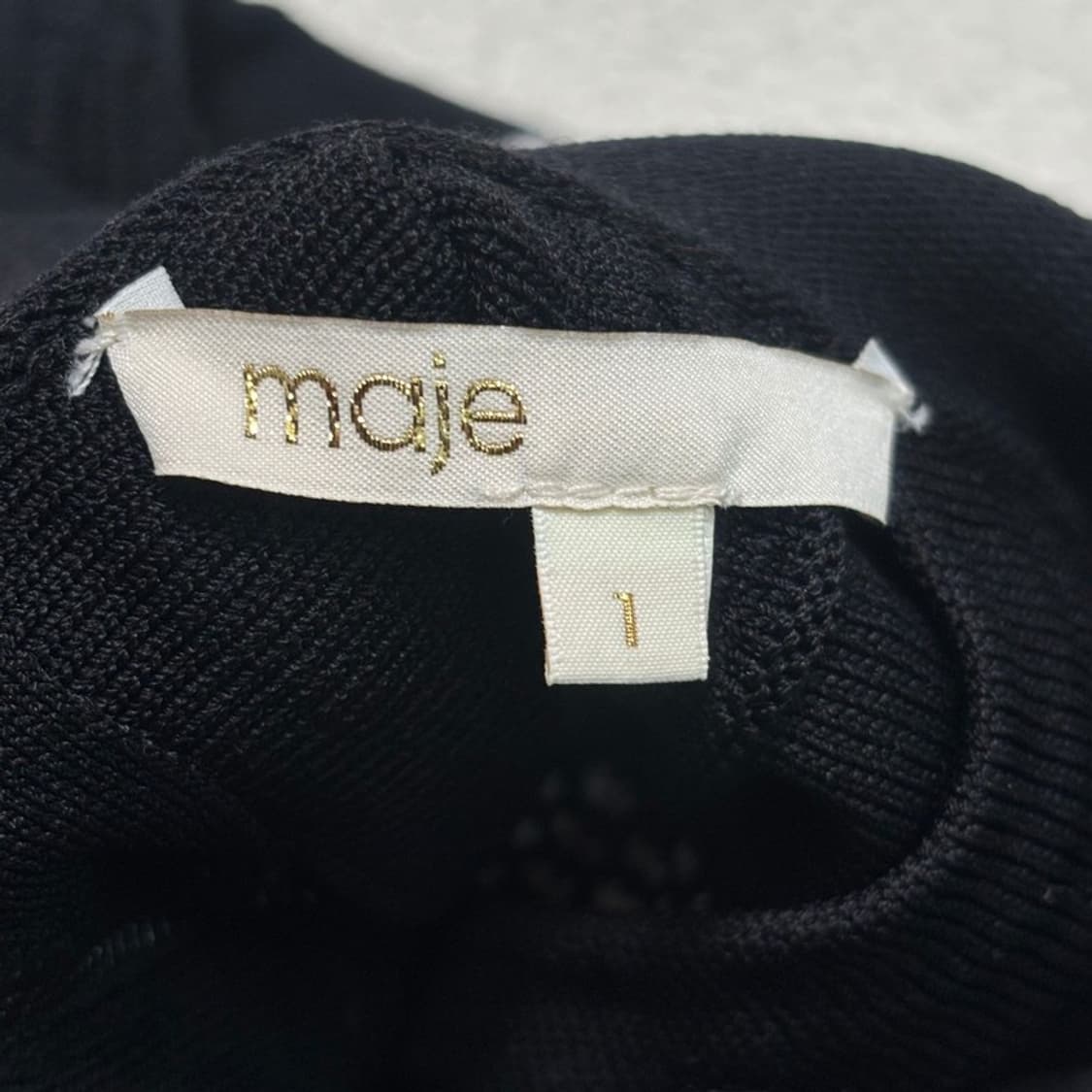 MAJE 니트 플레어스커트 1 상품이미지3