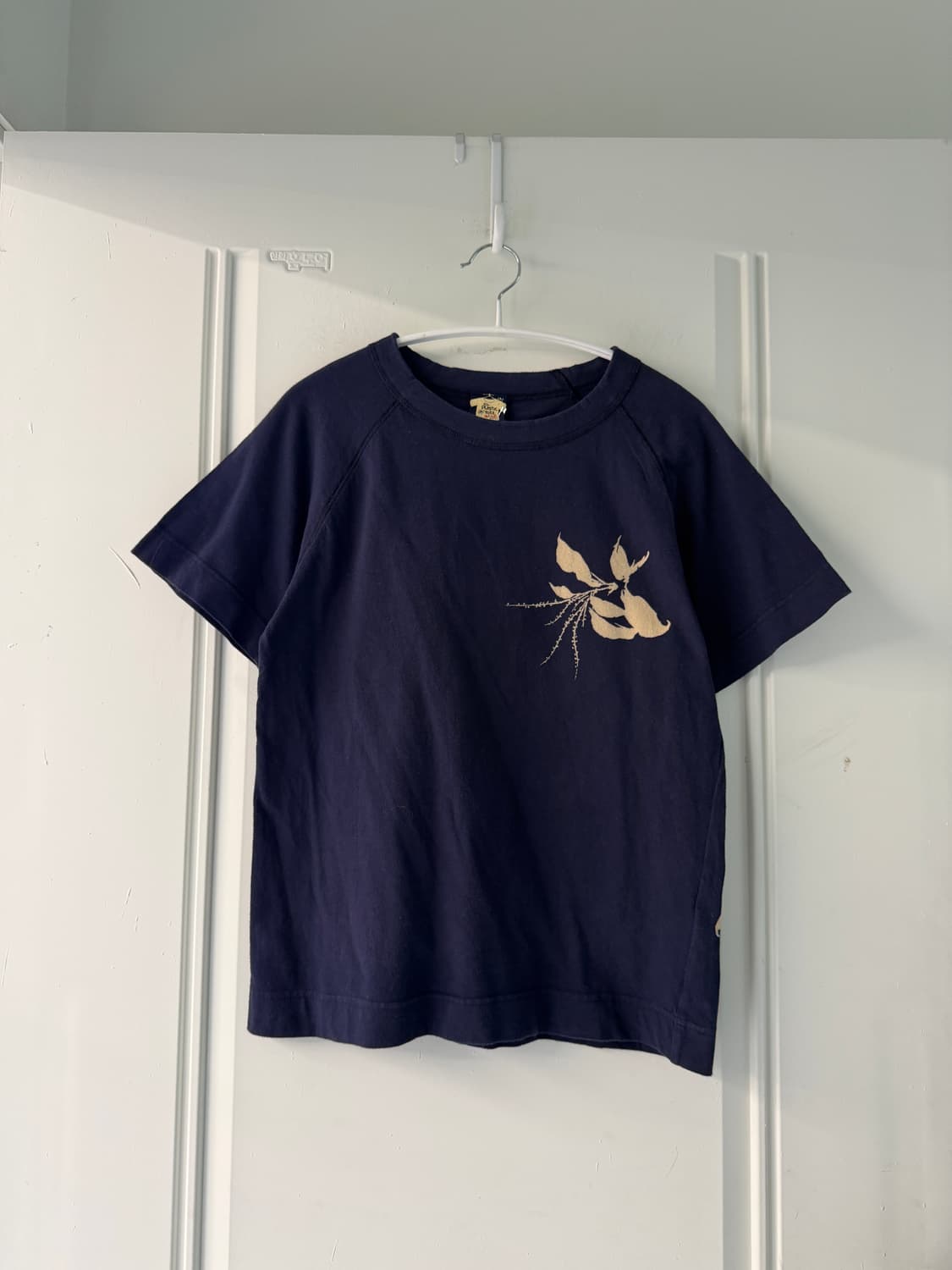 일본빈티지 플라워 스웻반팔 상품이미지1