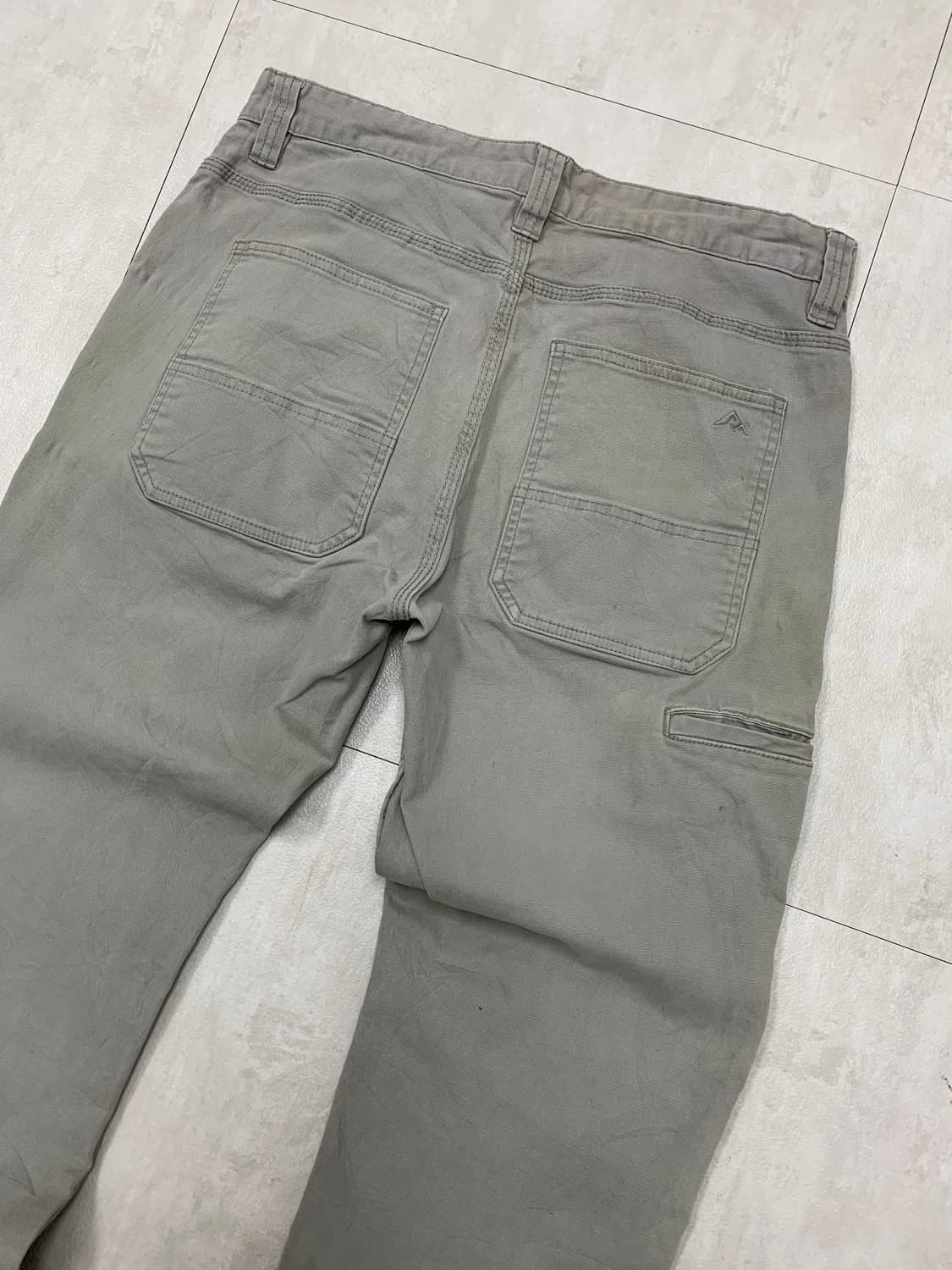 Riogecut 그레이 코튼 팬츠 #270 상품이미지7