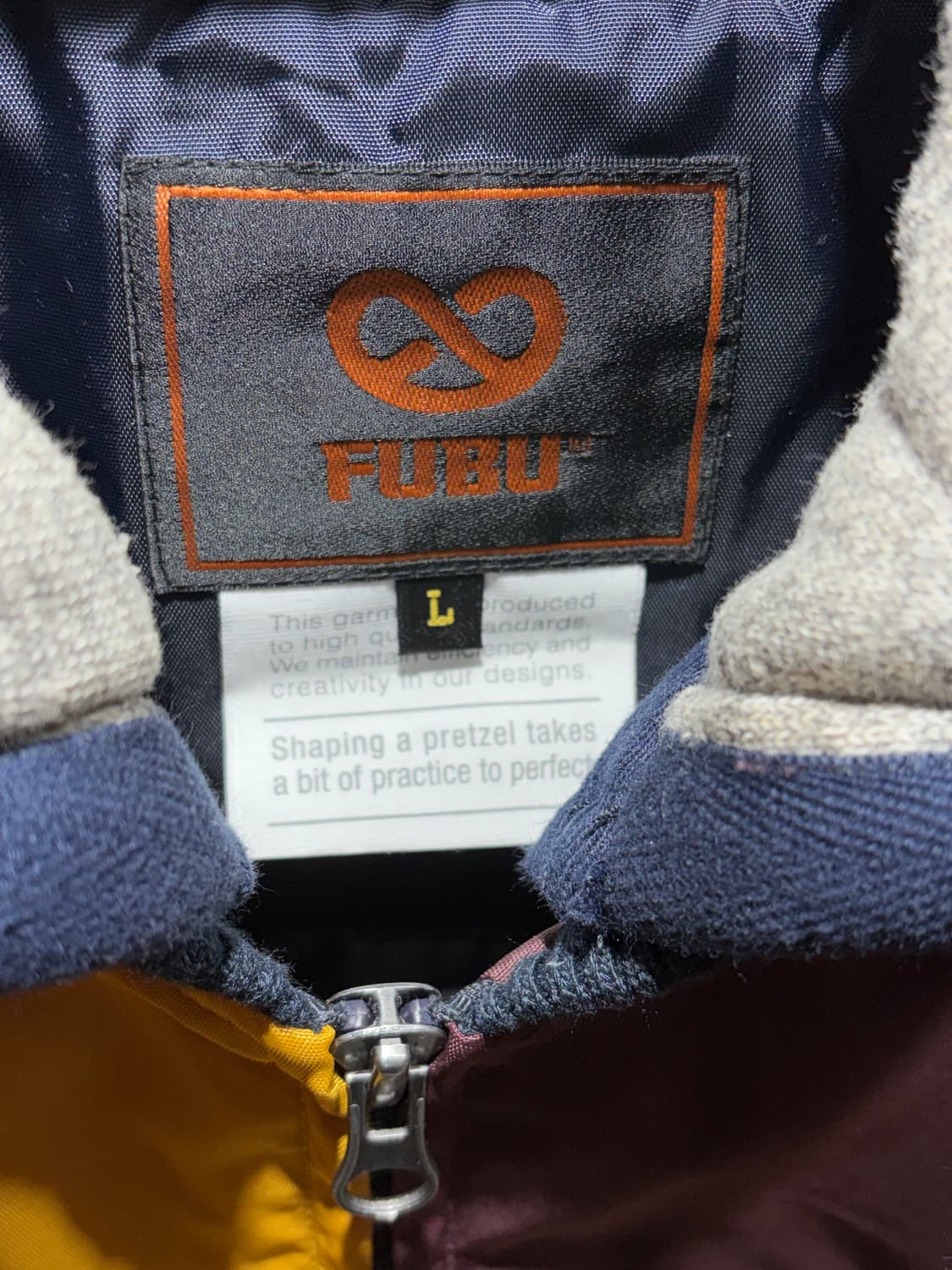 L FUBU 푸부 뉴욕시티 프레첼 나일론 후드 봄버 상품이미지6