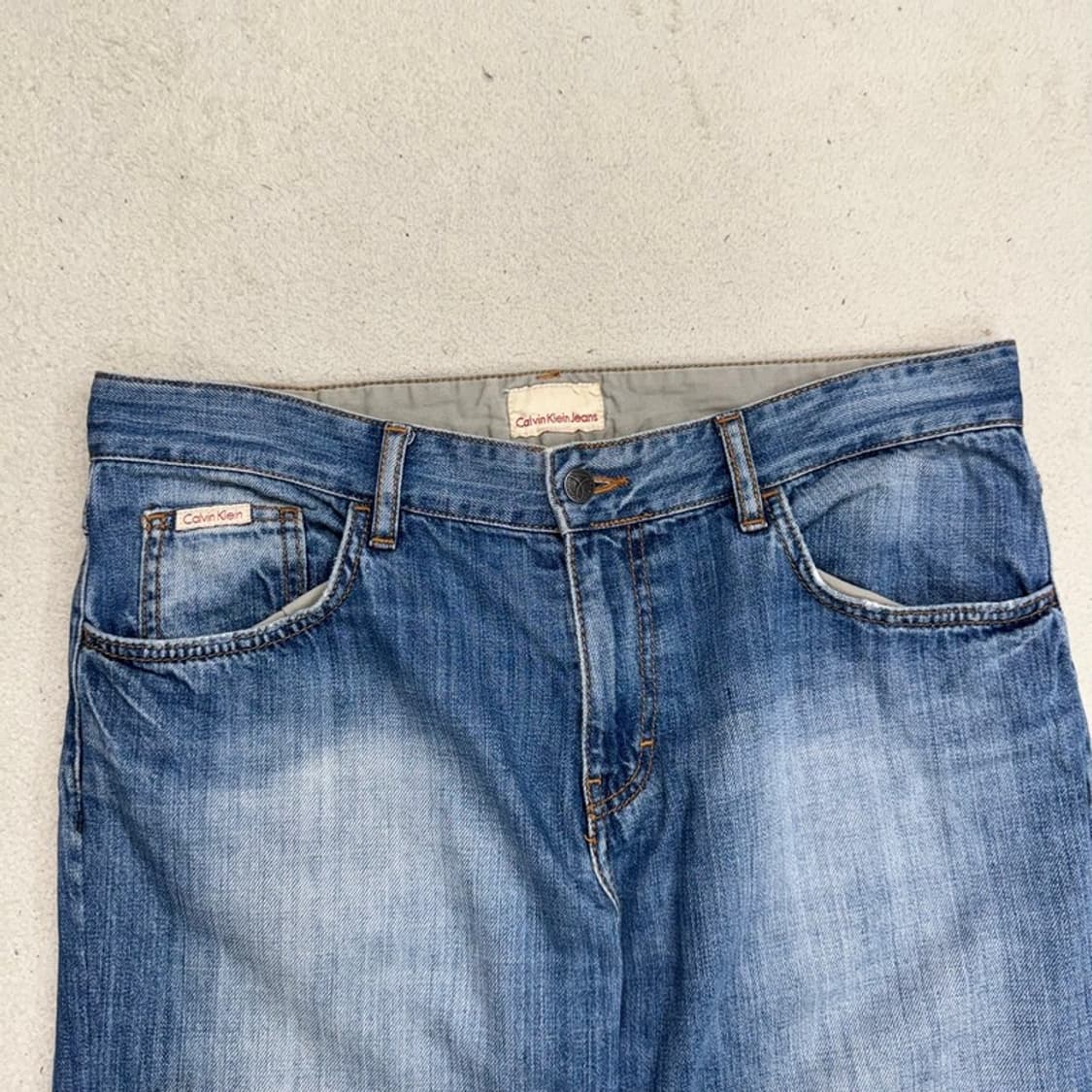 CALVIN KLEIN 라이트 블루 데님 팬츠 상품이미지2