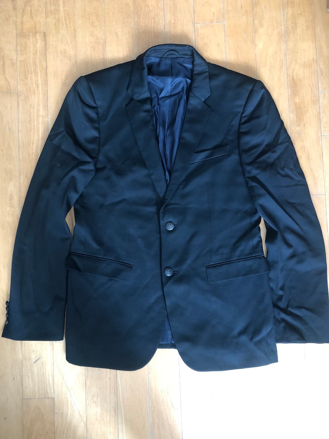 솔리드옴므 슬림 투버튼 블레이저 자켓 105 상품이미지1