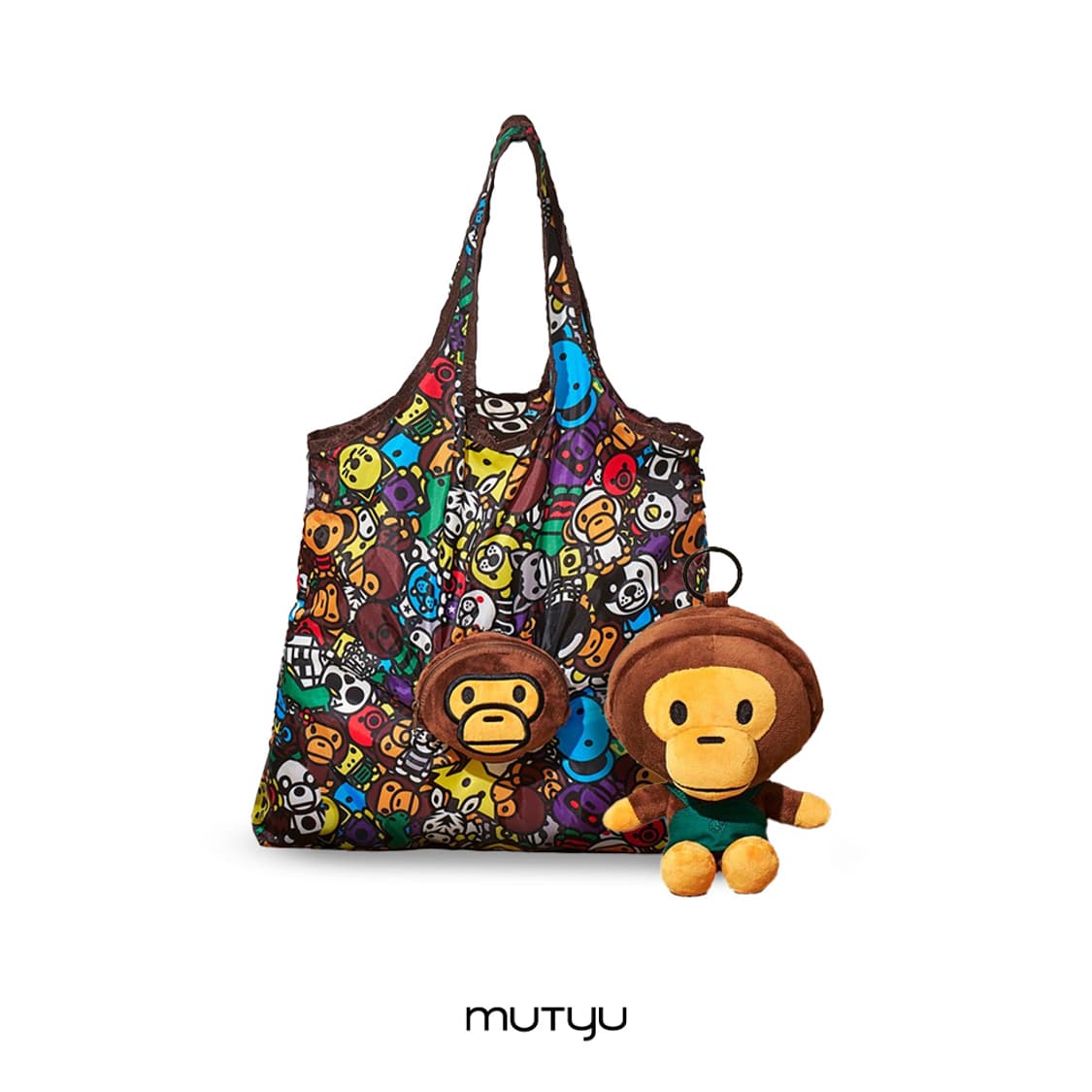 스타벅스 x 베이프 베이비 마일로 폴더블 백 상품이미지1