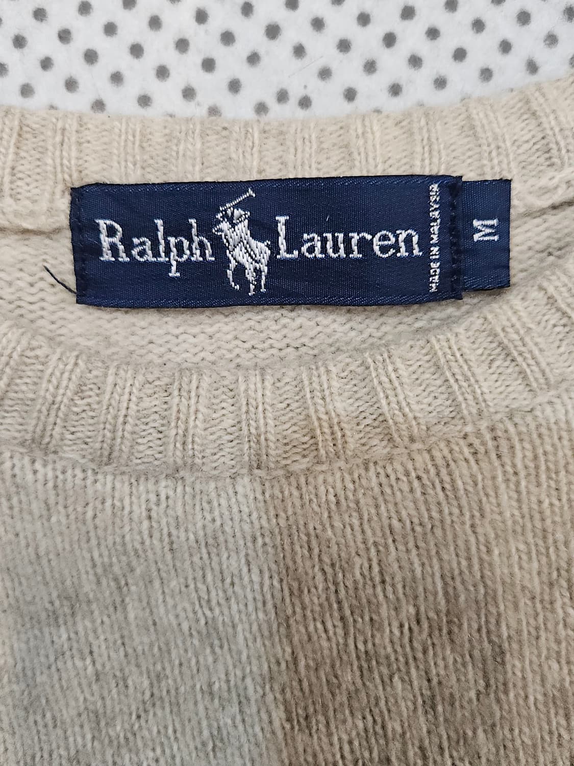 랄프로렌 100% 램스울 니트 상품이미지4
