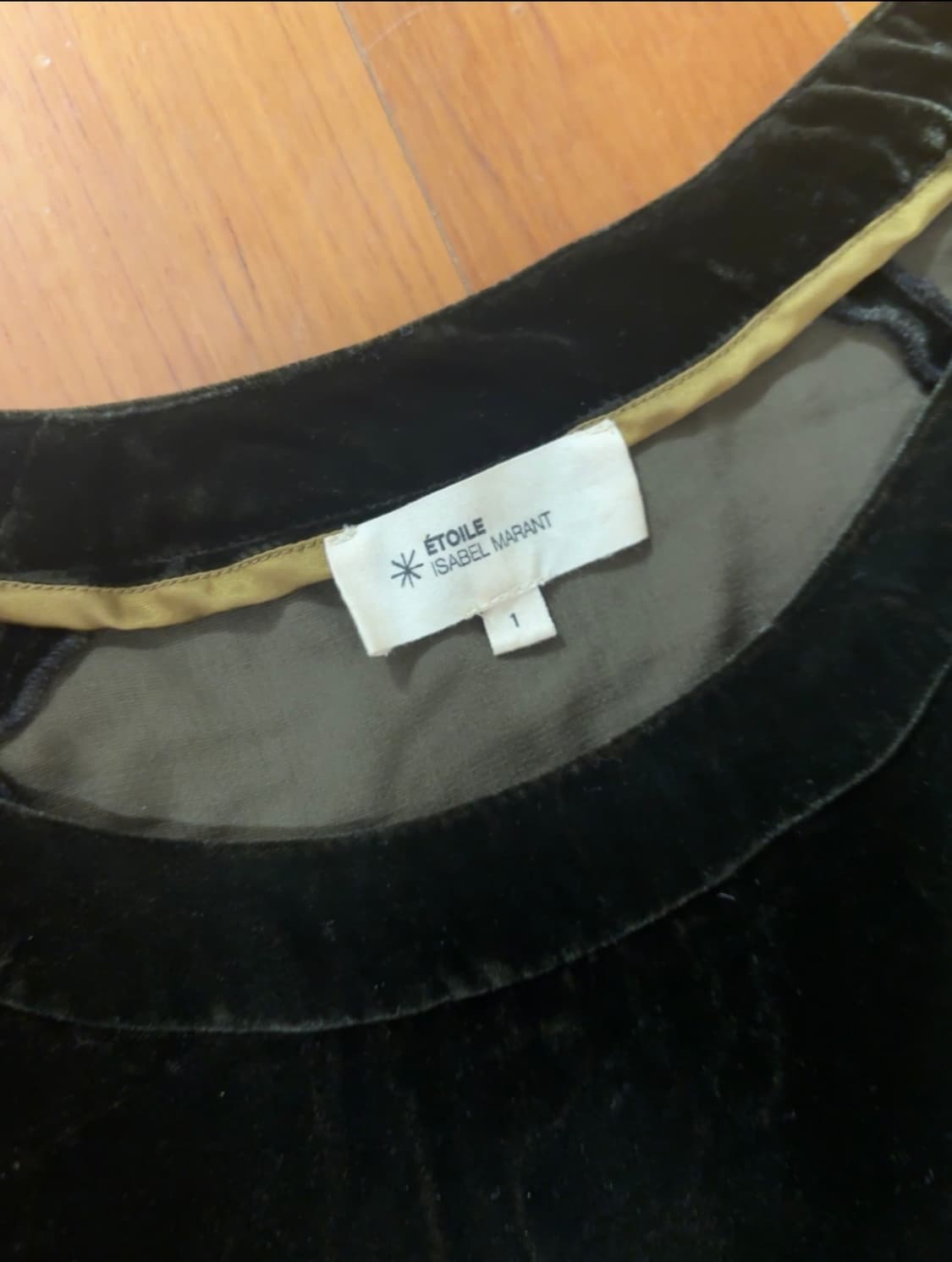 이자벨 마랑 벨벳 실크 티셔츠 상품이미지2