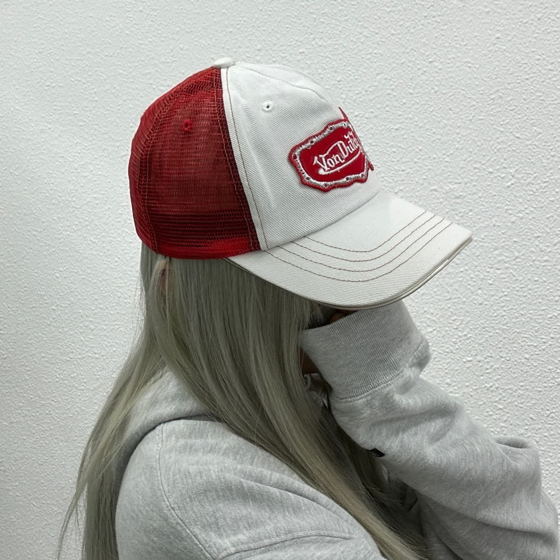 본더치 화이트배색 볼캡 상품이미지2