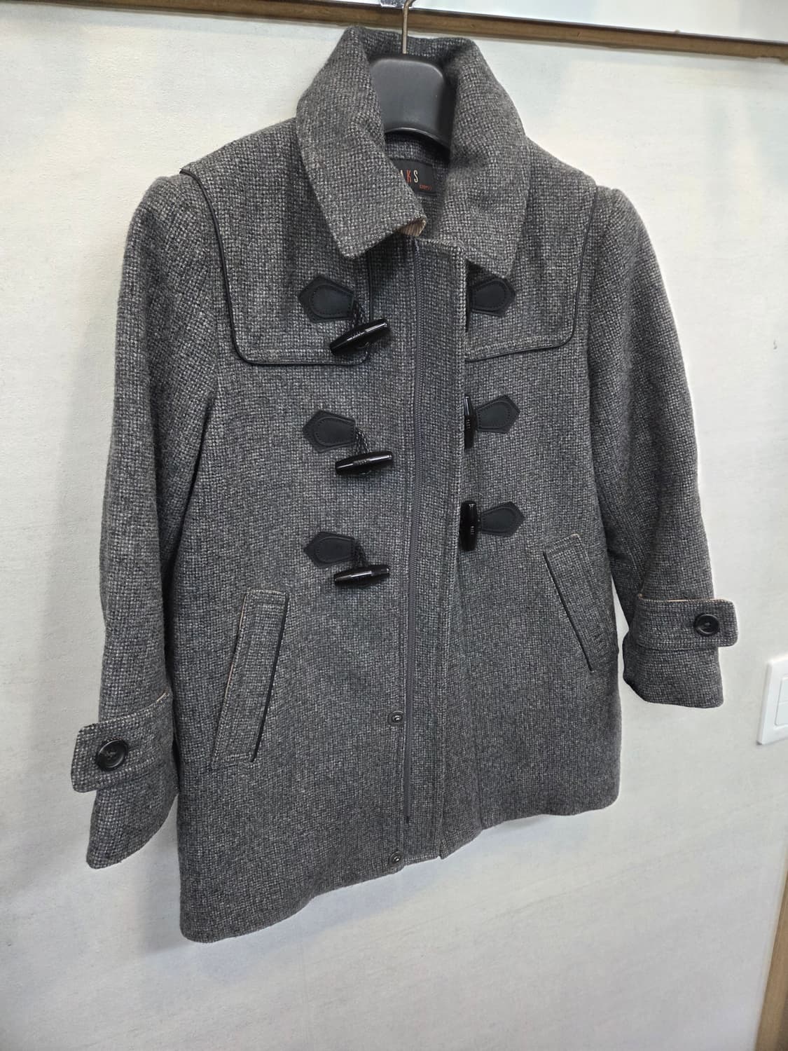 닥스 키즈 울 떡볶이 코트 9살 130 상품이미지6