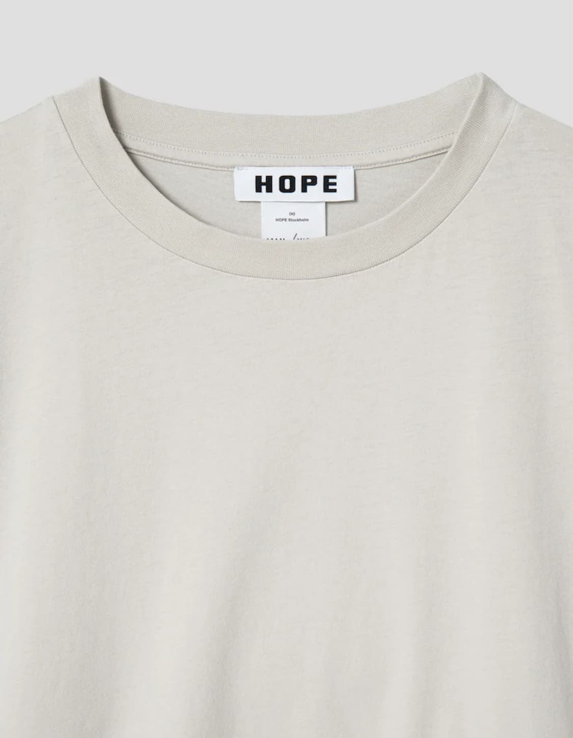 Flame Clean Ls Tee - Beige 상품이미지3
