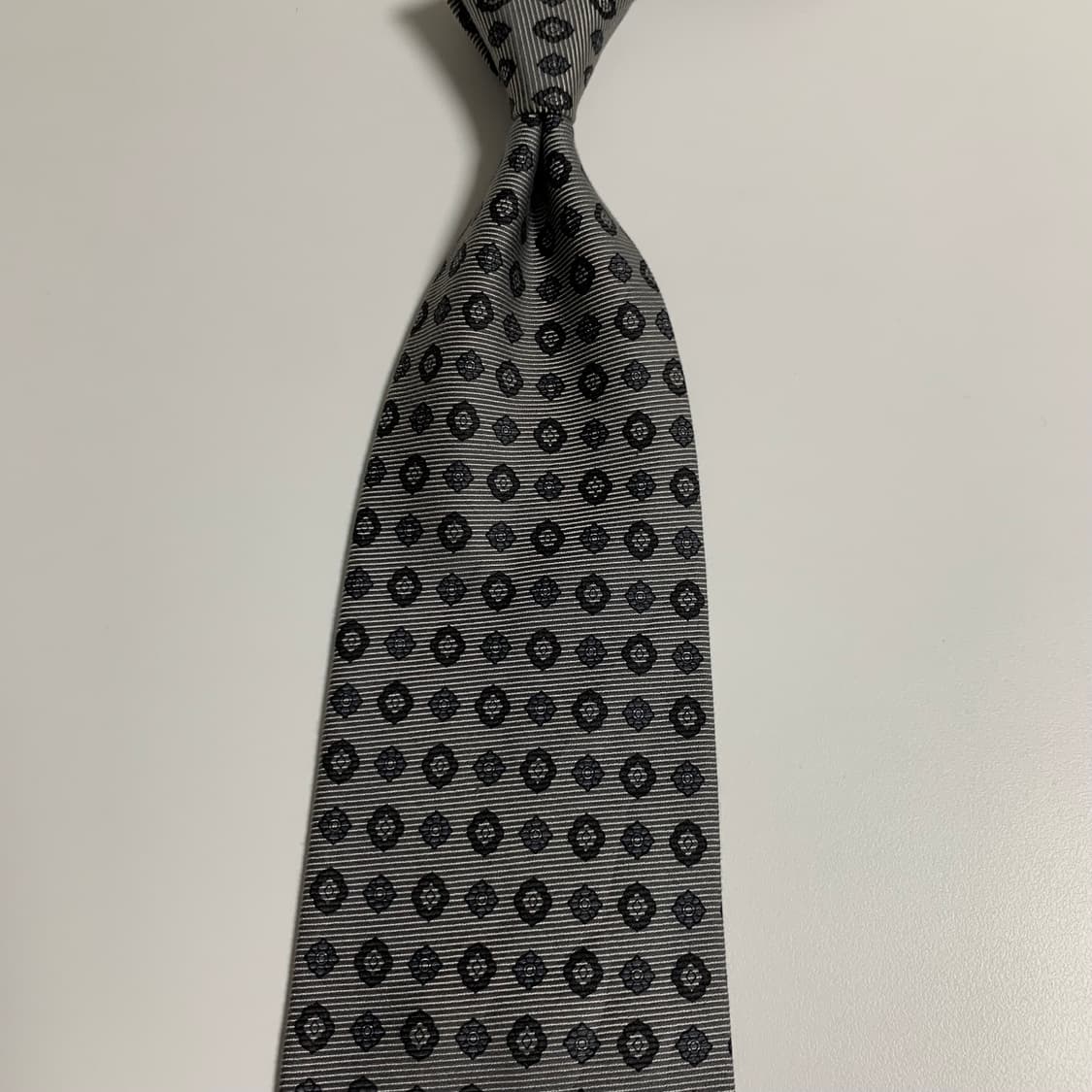 에트로(ETRO) 기하학적패턴 명품넥타이 100실크 결혼식넥타이 A+ 상품이미지9