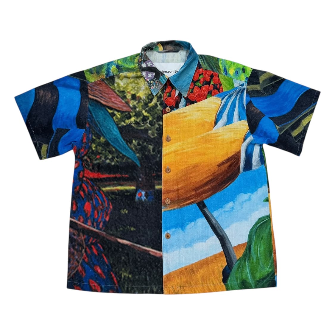 앤더슨벨 임프레셔니스트 프린트 셔츠 남방 M 상품이미지1