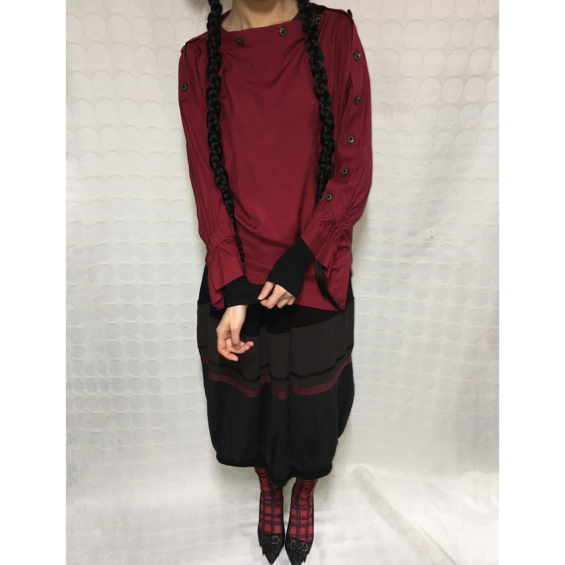 비비안 웨스트우드 버튼 블라우스 상품이미지2