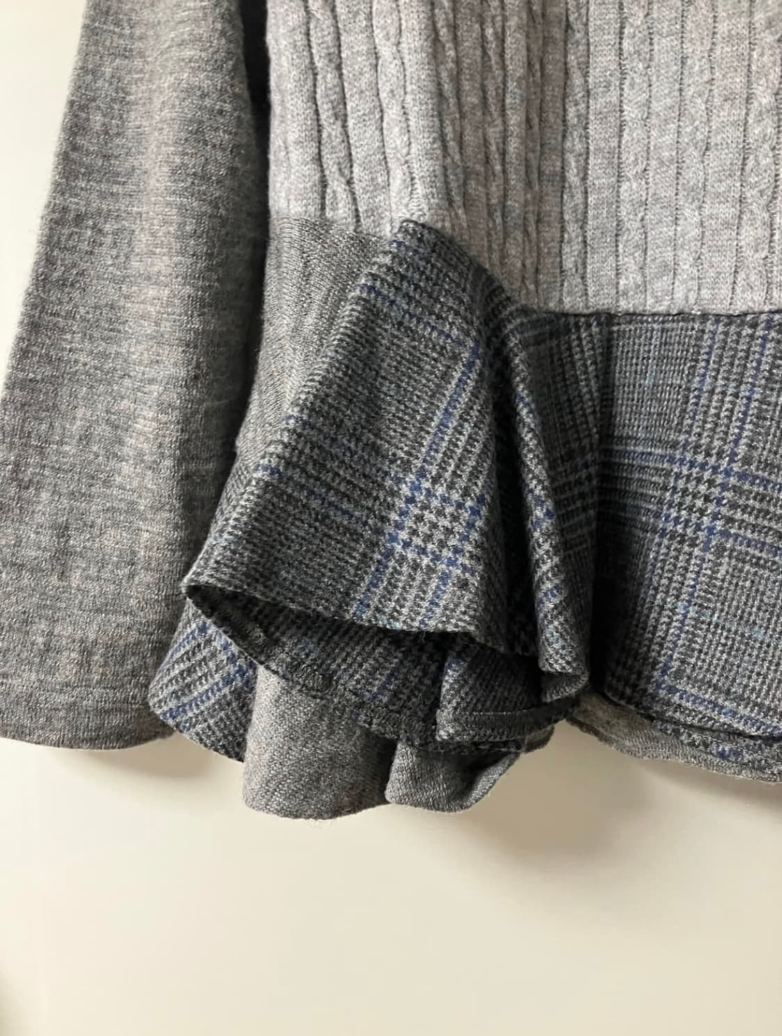 트리콧 꼼데가르송 러플 가디건 상품이미지4