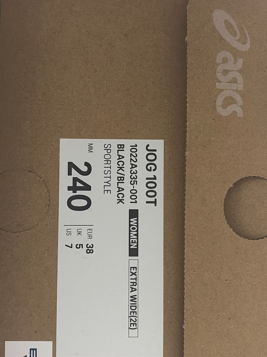 아식스 조그 240 상품이미지2