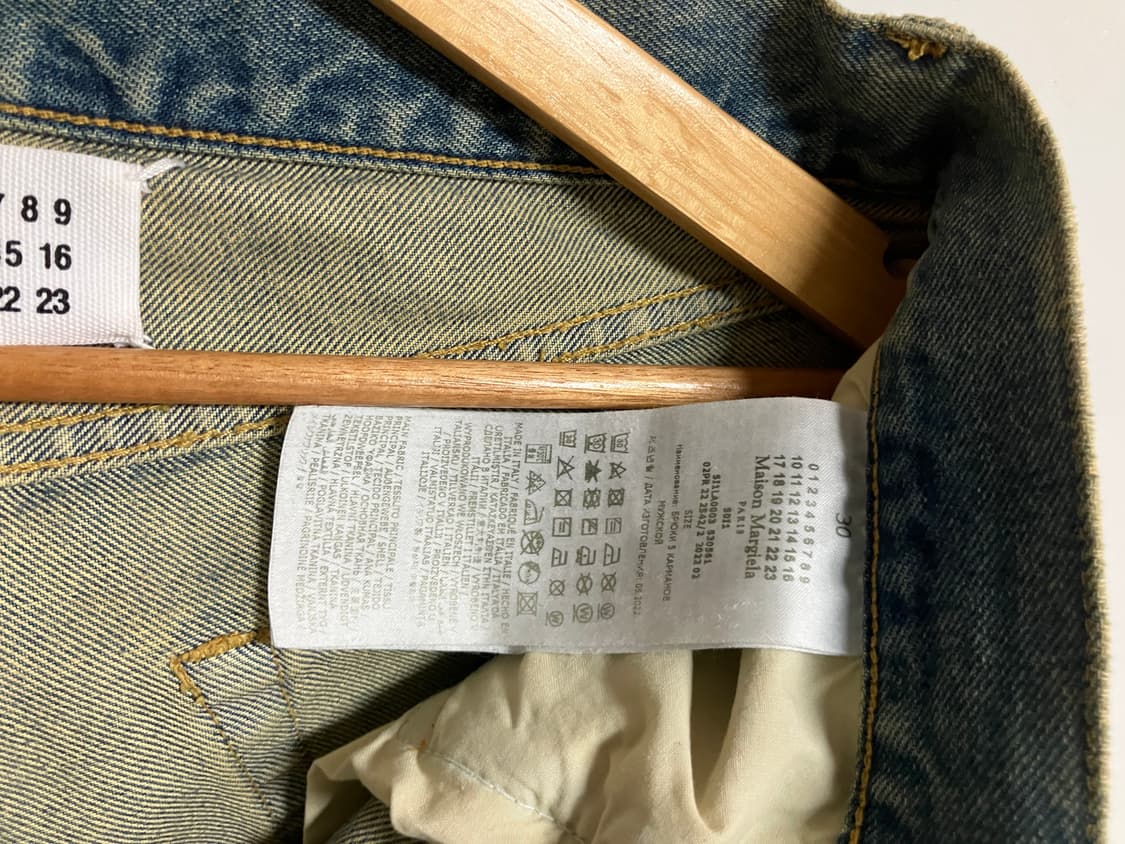 마르지엘라 더티 워싱 진 데님 상품이미지8