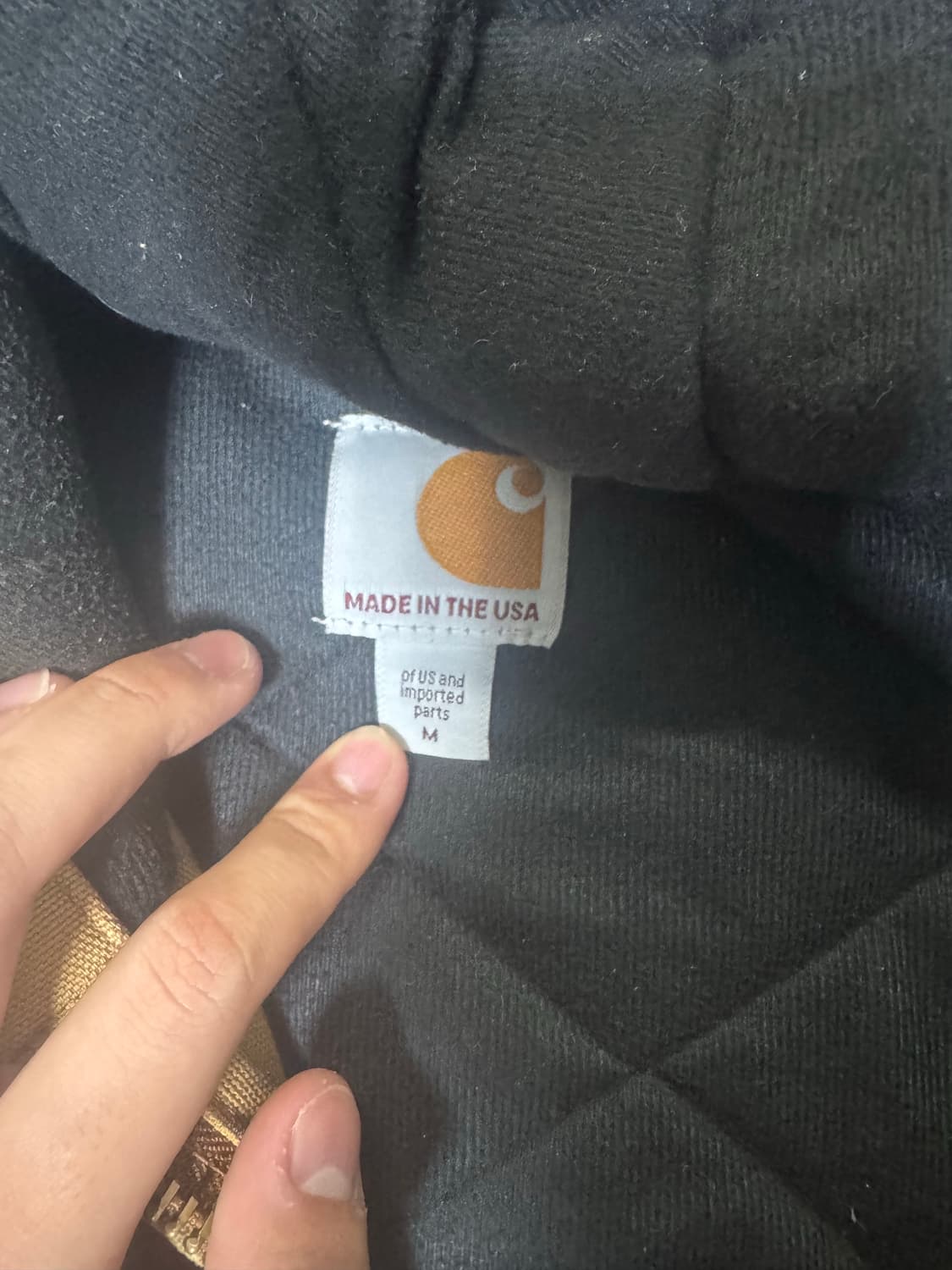 칼하트 덕 액티브 자켓 j140 (made in usa) 상품이미지3