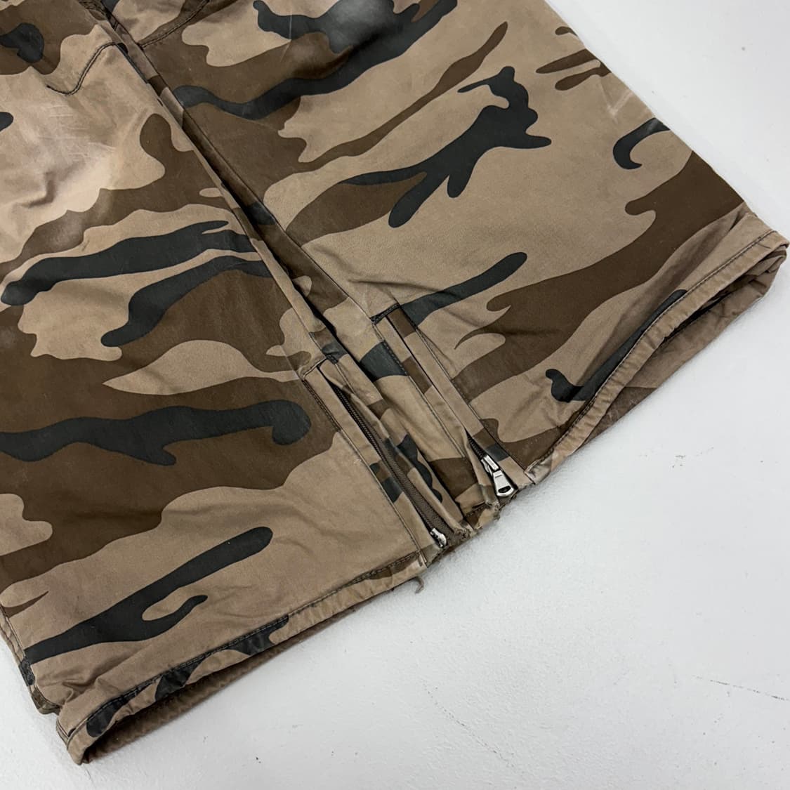 카모 Y2K 탄창 와이드 빈티지 윈터 카고팬츠 상품이미지6