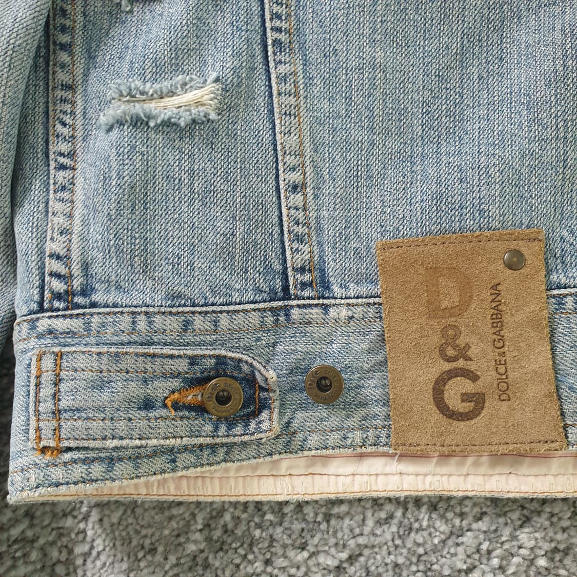 [무료배송] D&G 데님 자켓 상품이미지3