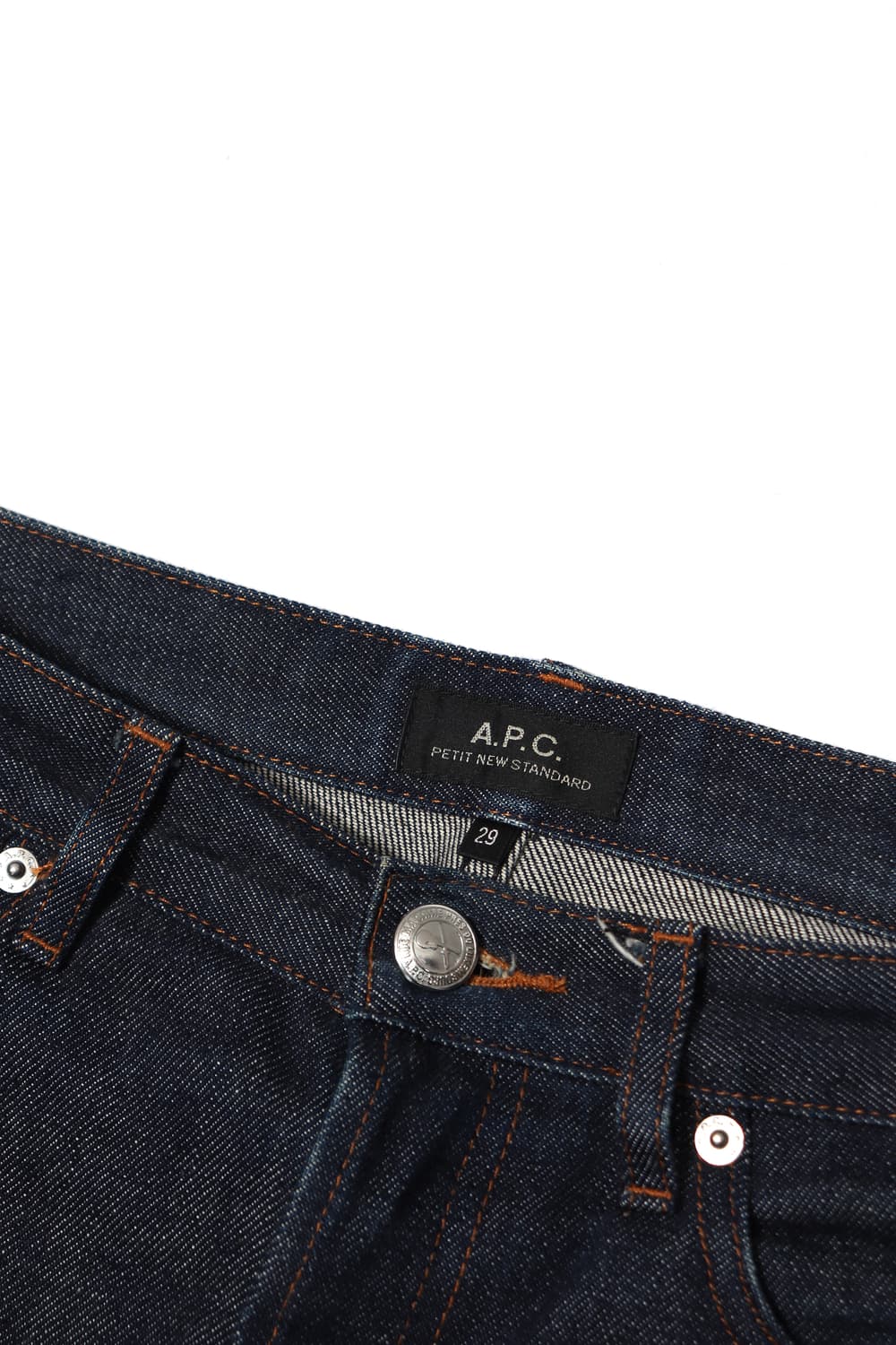 A.P.C 아페쎄 쁘띠 뉴 스탠다드 셀비지 데님 팬츠 size 29 상품이미지4