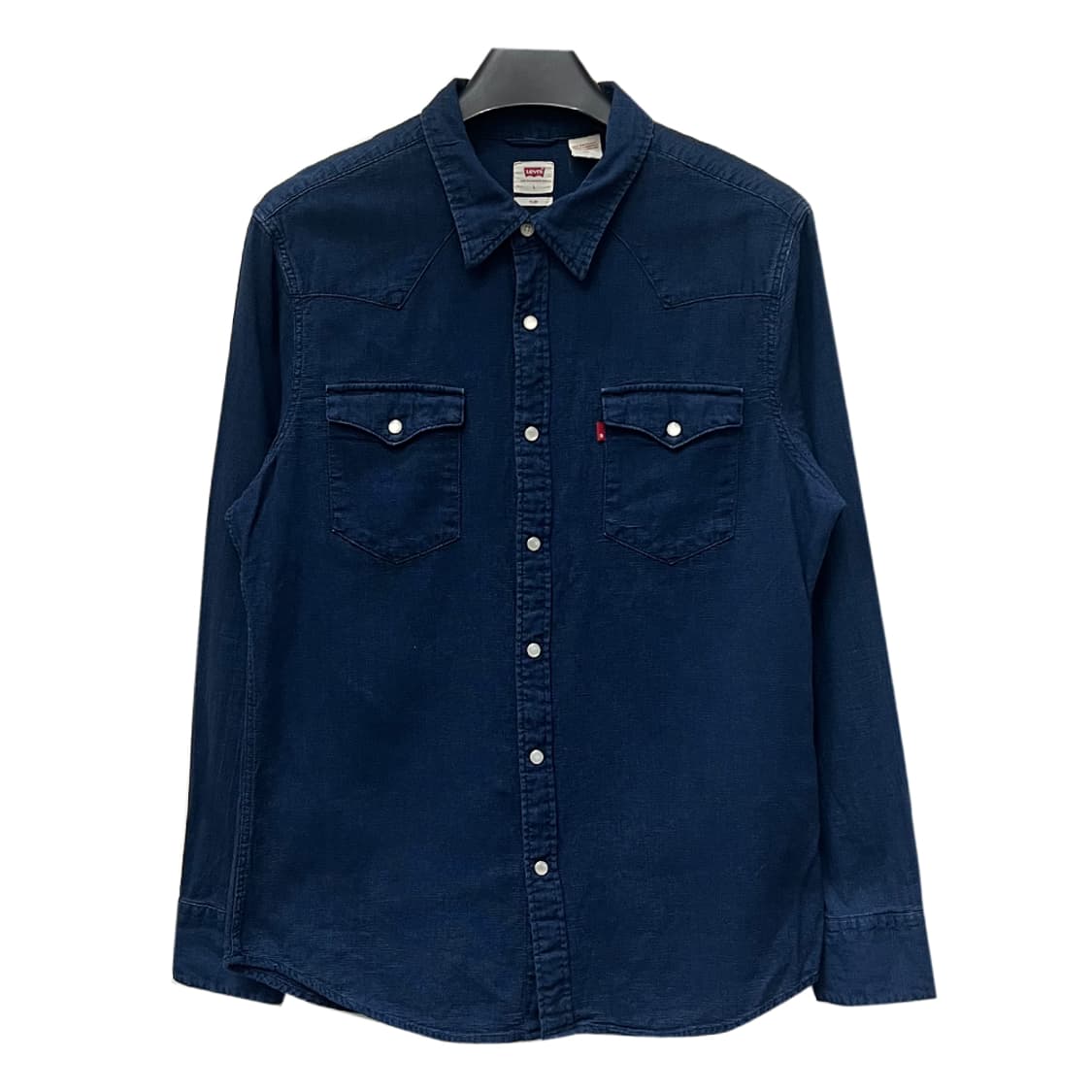 리바이스 슬림 블랭크탭 웨스턴 데님 셔츠 L 상품이미지1