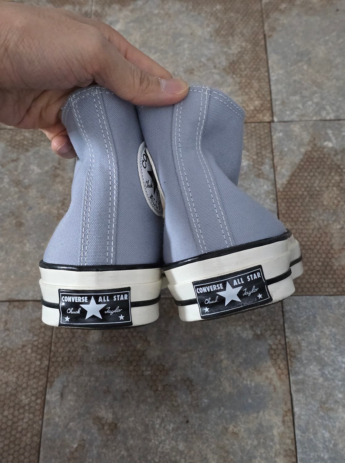 (240)컨버스 척 70 빈티지 캔버스 울프 그레이 하이  상품이미지8