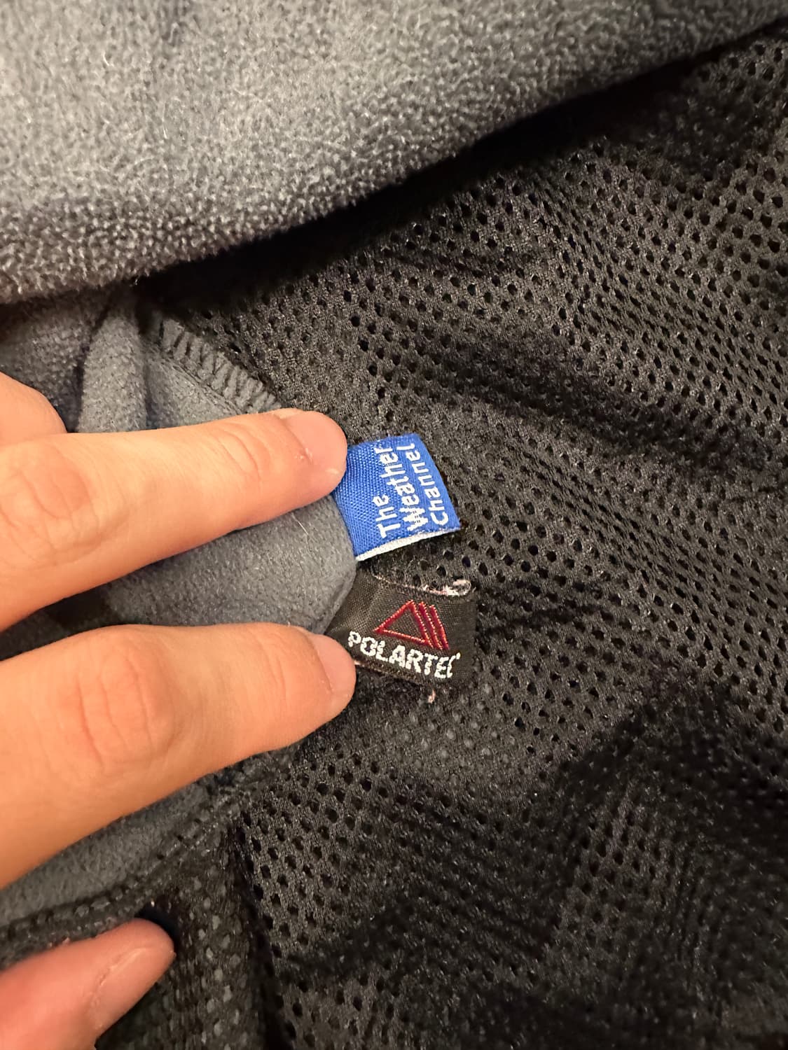 LL Bean 블랙 플리스 자켓 L 상품이미지7