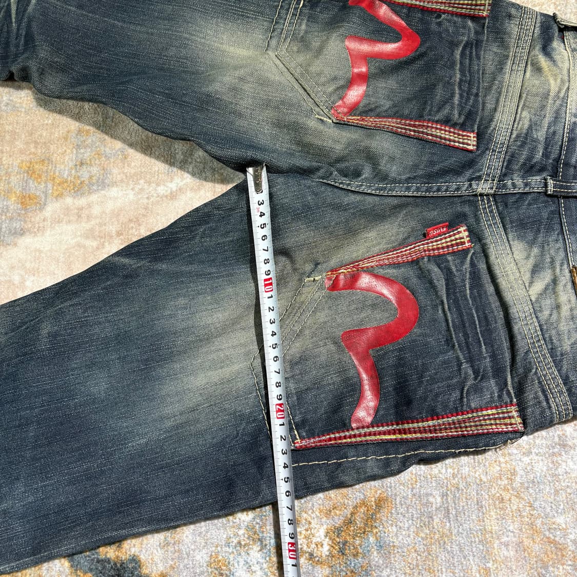 에비수 빈티지 워싱 데님팬츠 상품이미지8