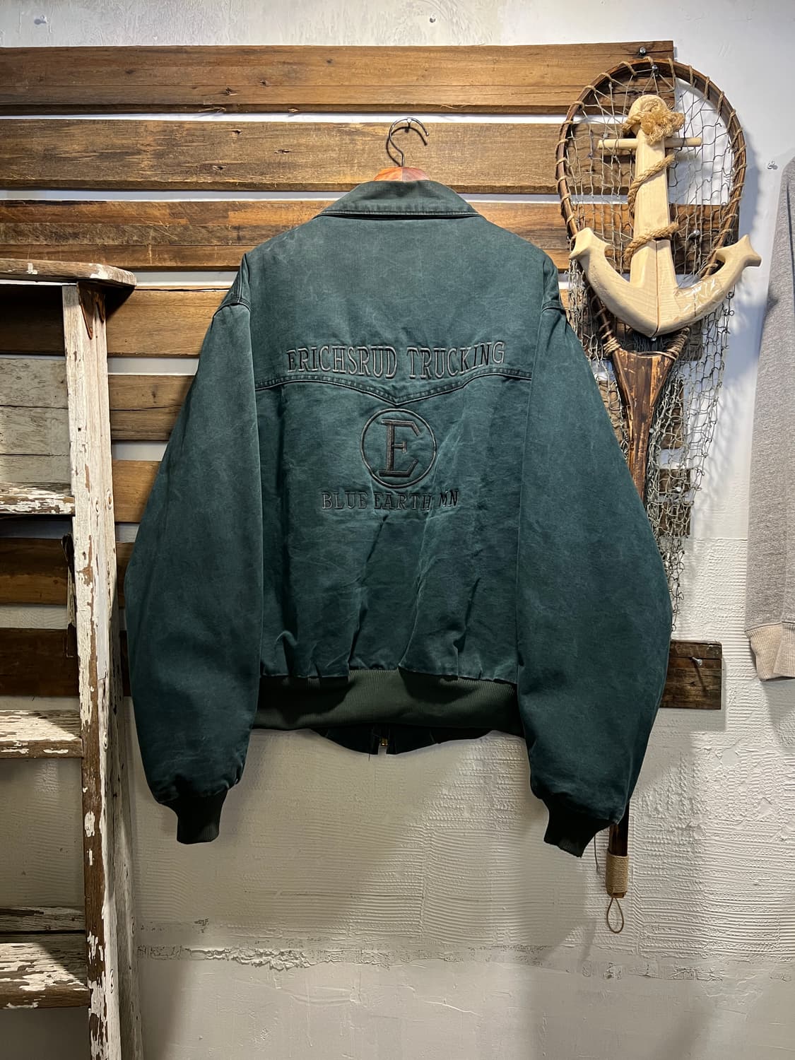 [2XL]칼하트 USA J14 산타페 헌터그린 캔버스 워크 자켓 상품이미지8