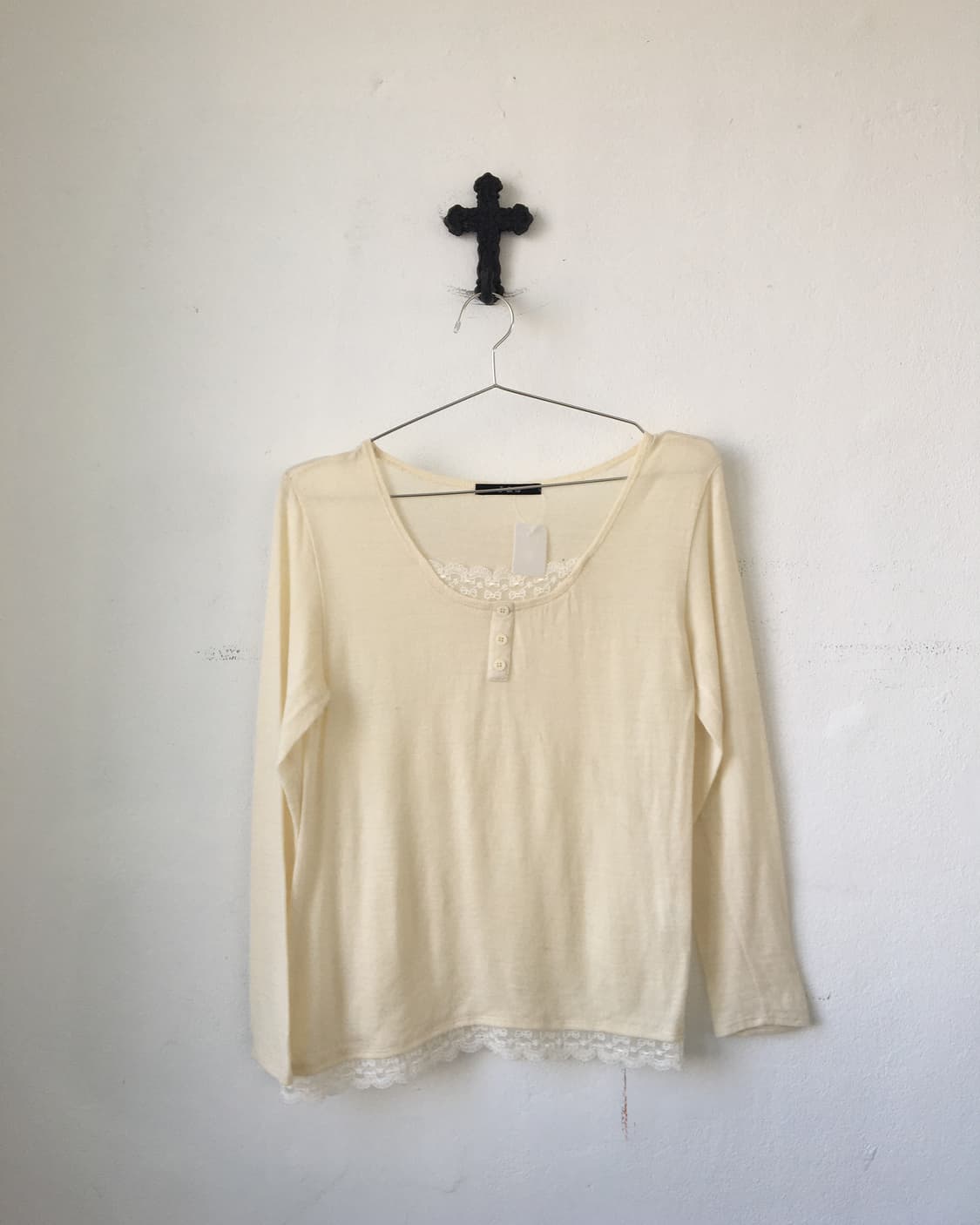 Lace trimming knit 상품이미지2