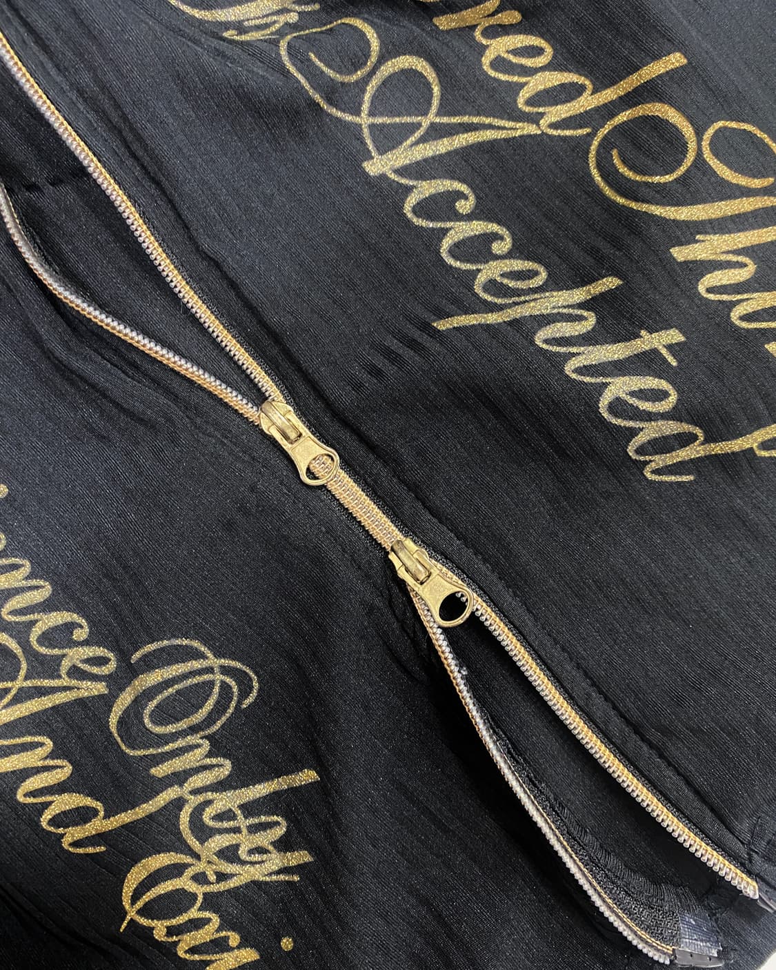 Gothic Gold punk 2-Way Hoodie 상품이미지9