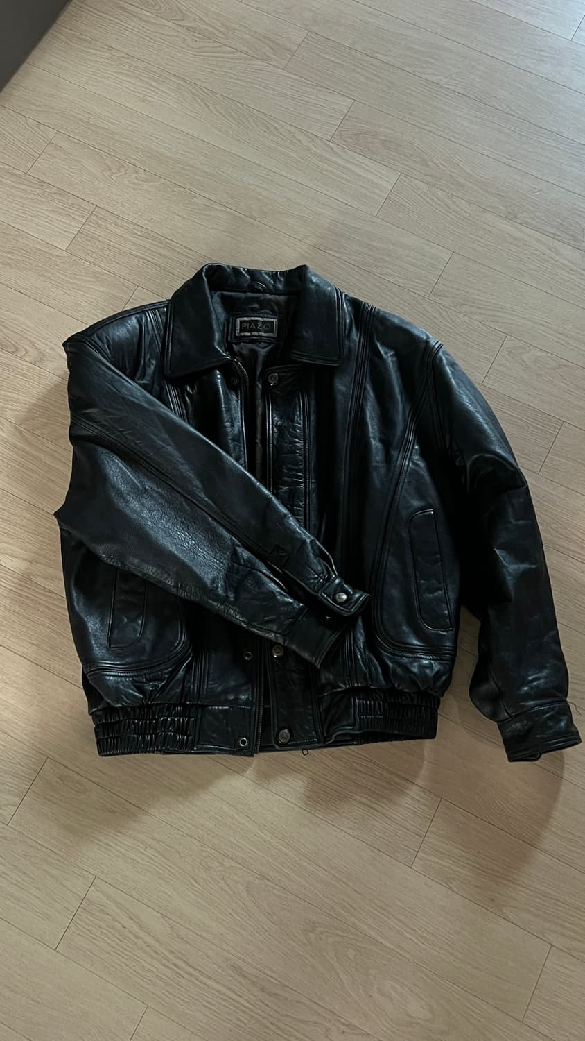 빈티지 레더자켓 상품이미지1