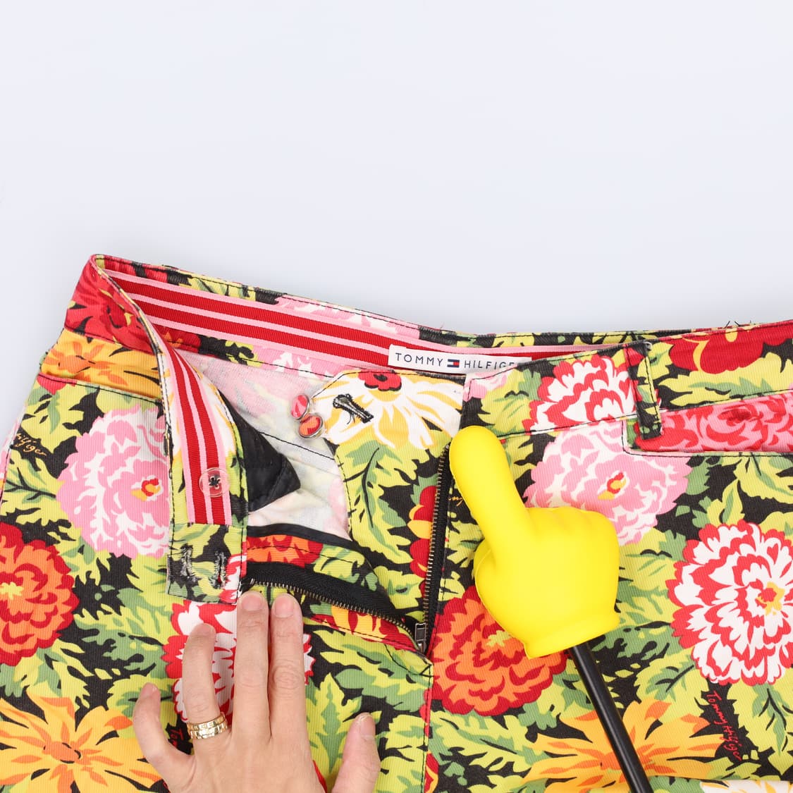 6 타미힐피거 여성 패턴 팬츠 0122H2 상품이미지3