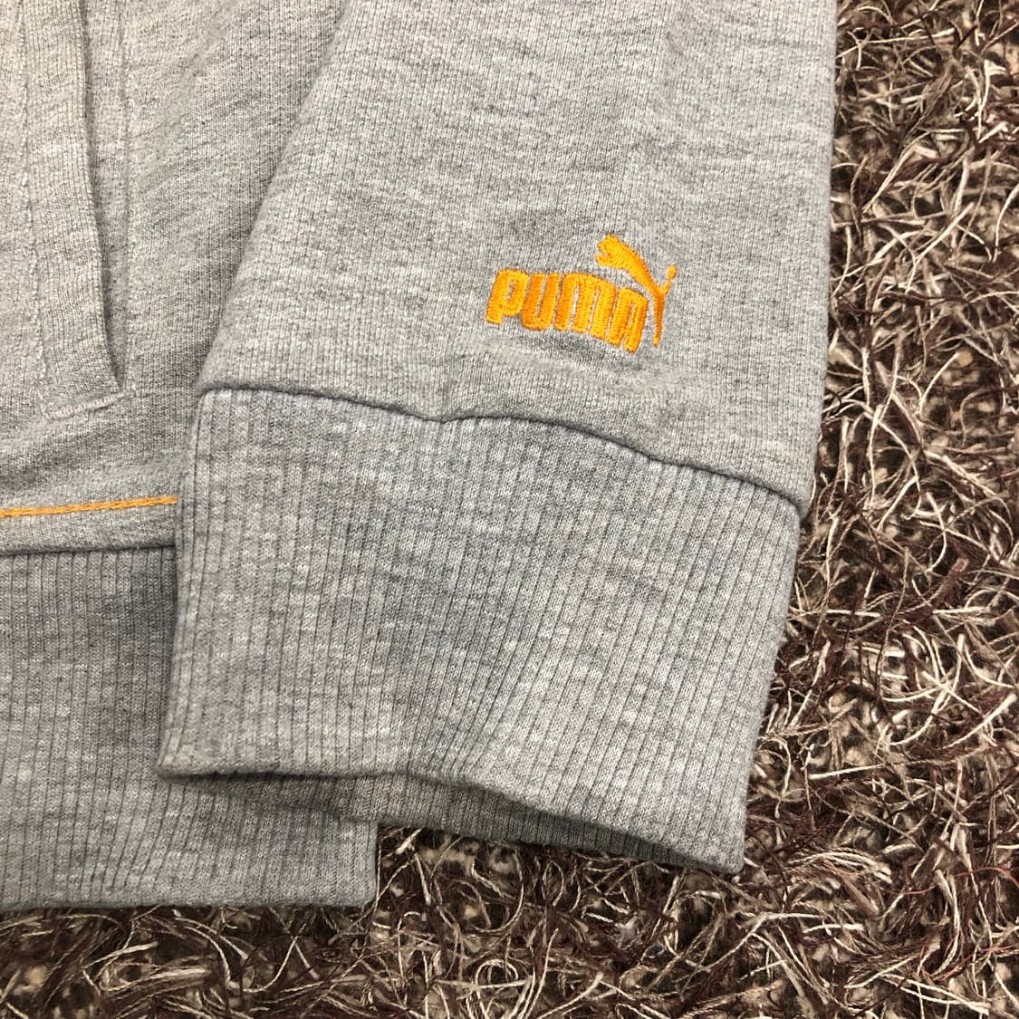 푸마 그레이 스웻 져지 트랙탑 상품이미지3