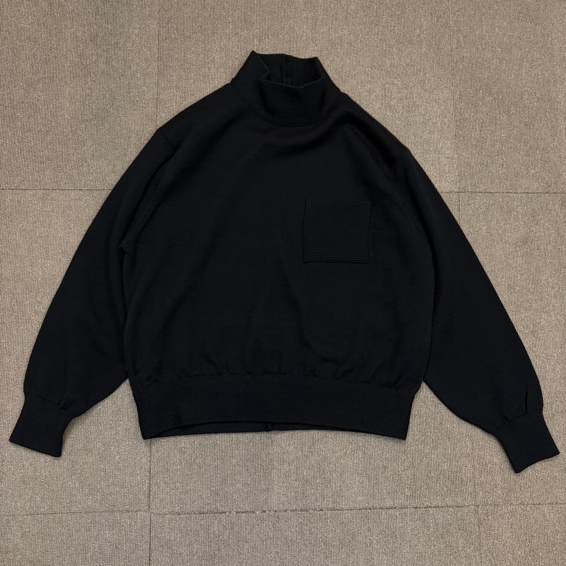 90s christian dior 크리스찬 디올 우먼스 모크넥 니트 탑 상품이미지1