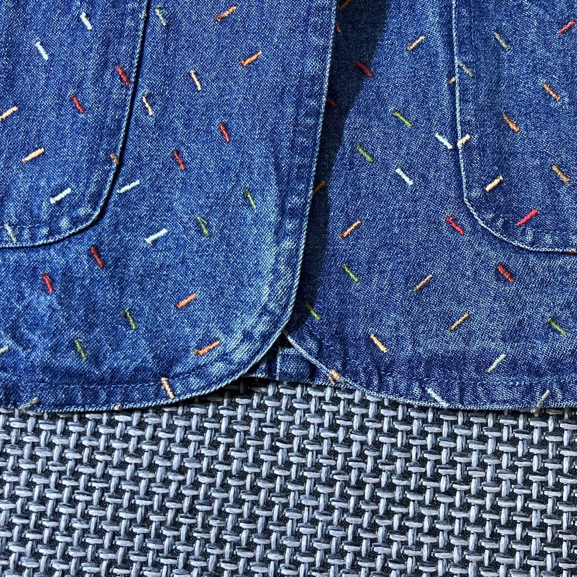 빈티지 스티치 우먼 데님 자켓 (kold_8405) 상품이미지6