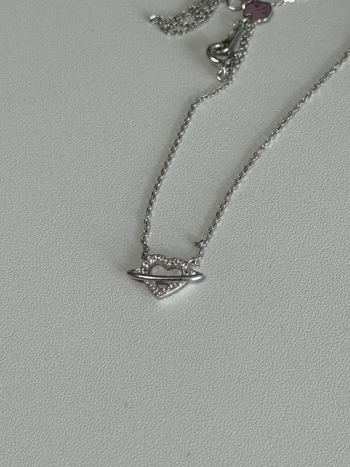 스톤헨지 실버 행성 목걸이 상품이미지2