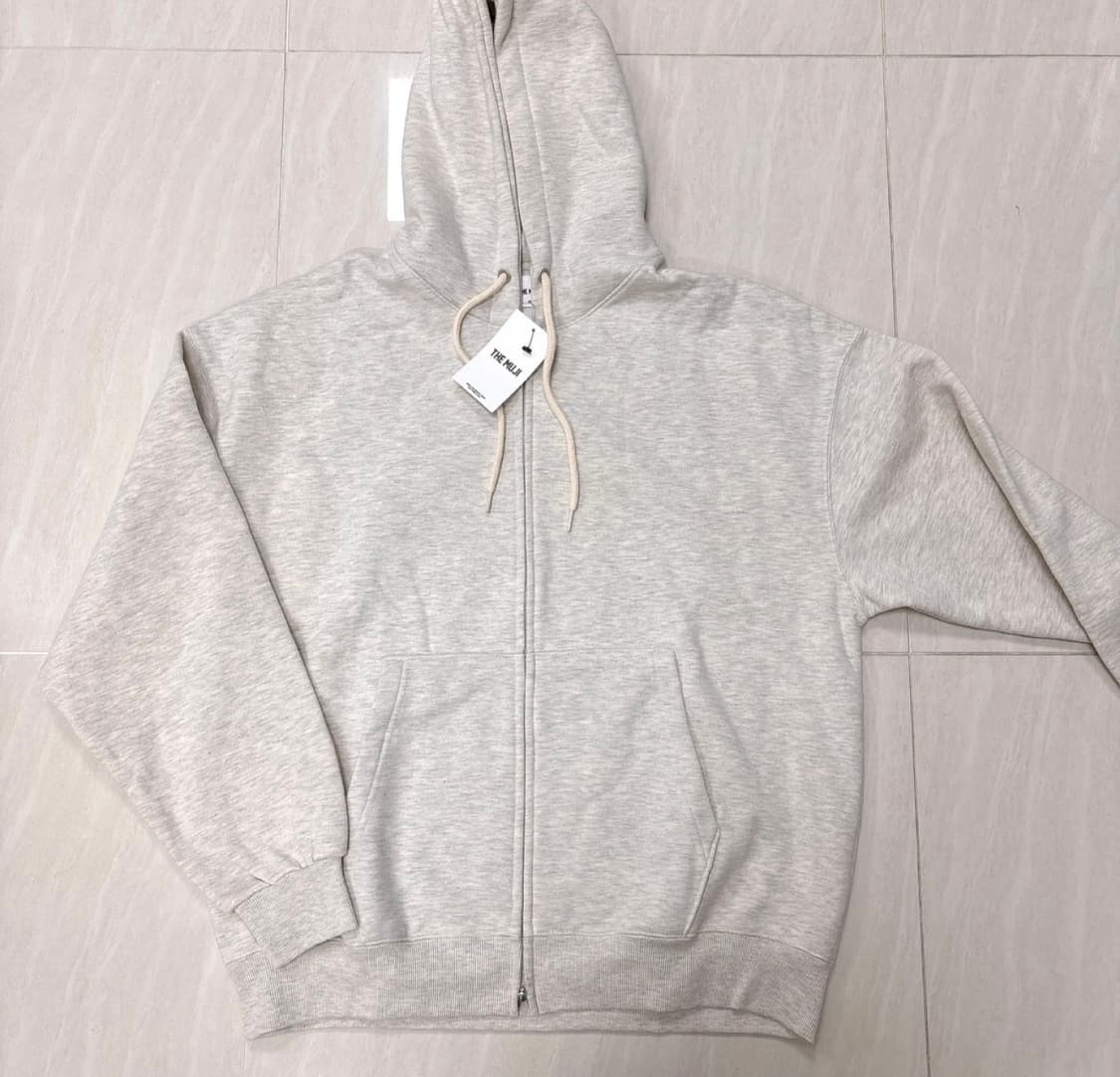 새제품 더무지 기모 후드집업 2xl 상품이미지1