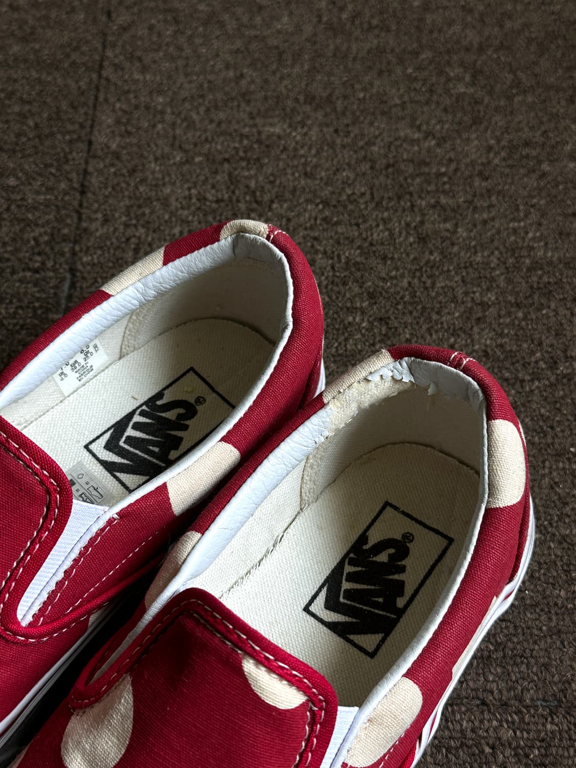 Vans 폴카 도트 슬립온 상품이미지5