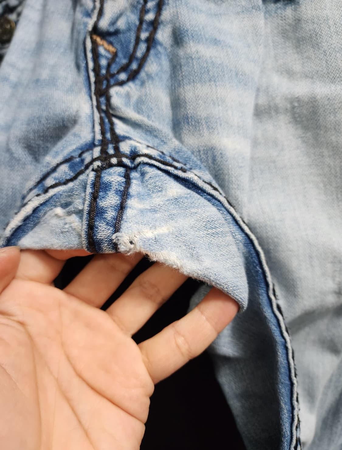 True Religion USA 부츠컷 데님 청바지 상품이미지7