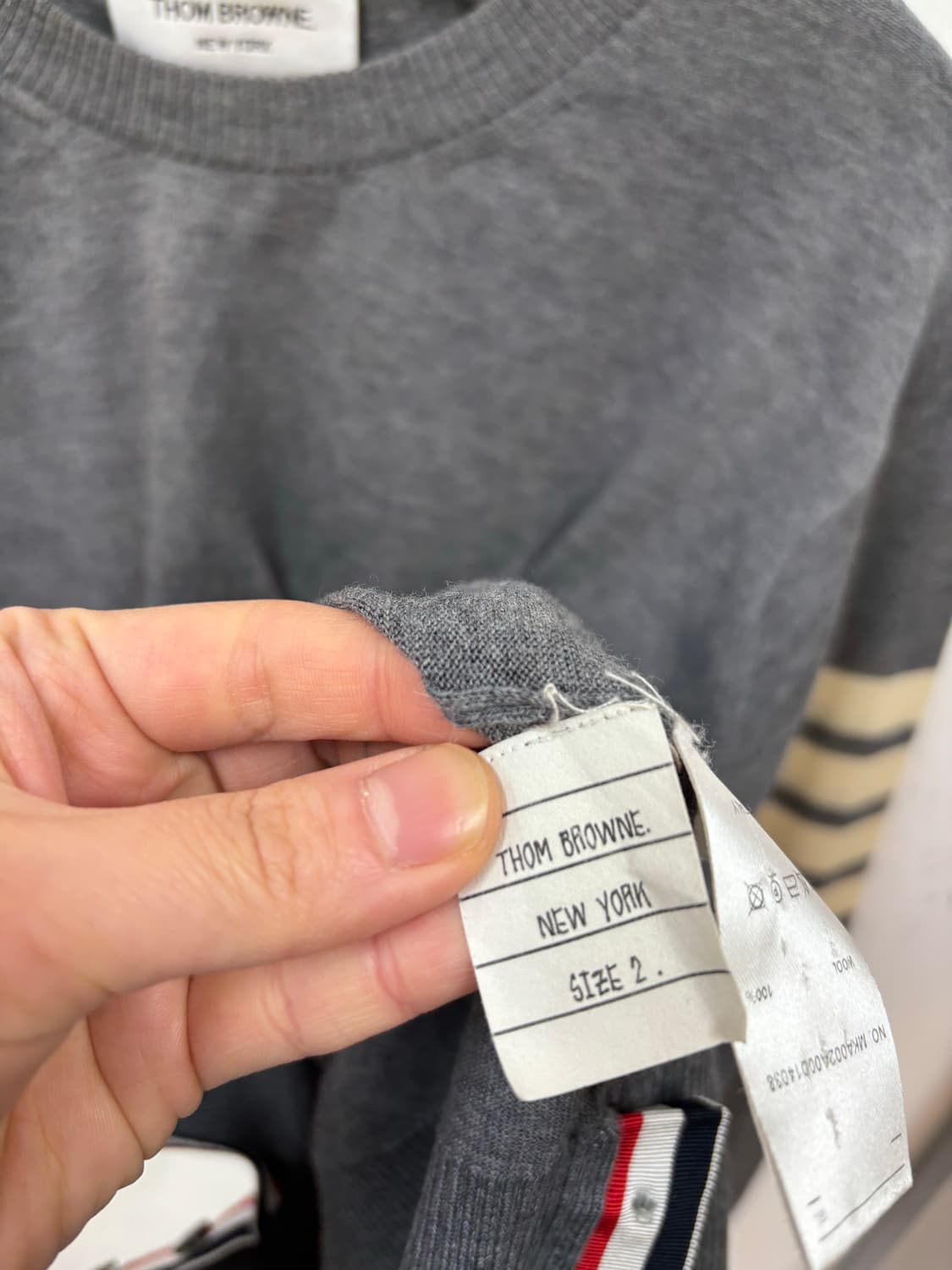 톰브라운 4바 울니트 상품이미지7