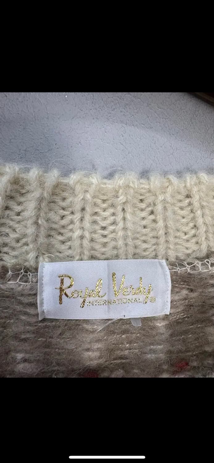 빈티지 노르딕 니트 가디건 H1222 상품이미지5