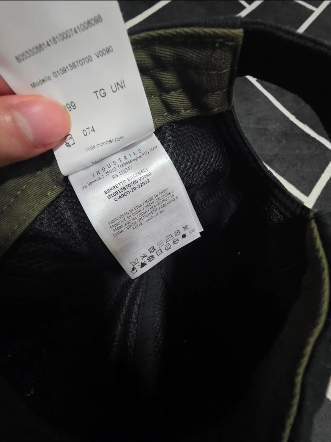 몽클레어 볼캡  상품이미지7