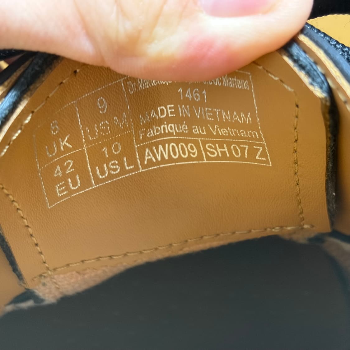 [270] 닥터마틴 1461 나파 블랙 상품이미지6