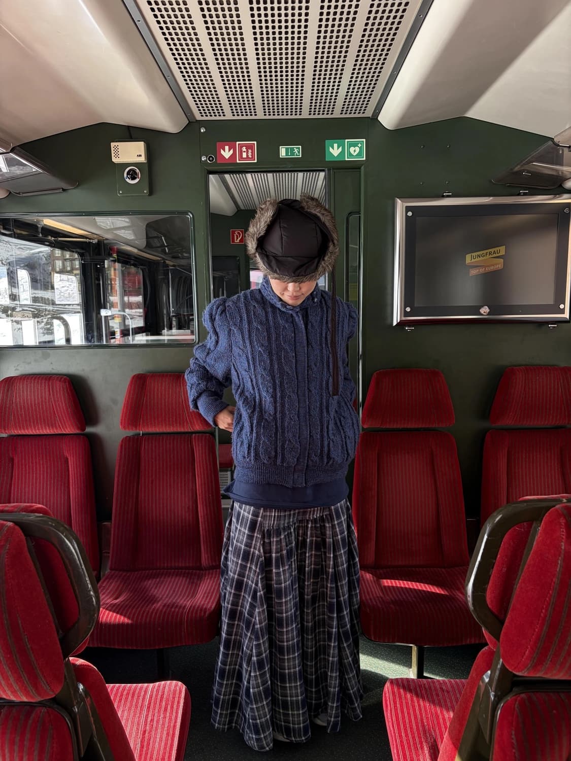 du check skirt 상품이미지4