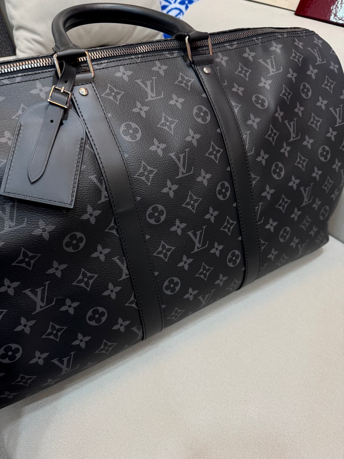 루이비통 모노그램 반둘리에 키폴 55 토트 보스턴백  상품이미지3
