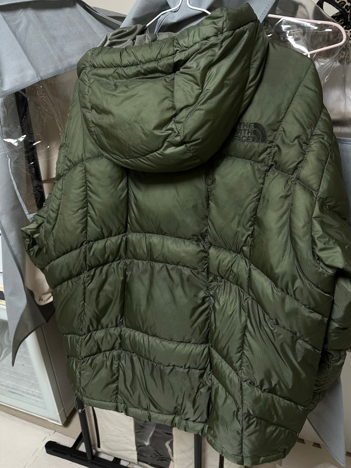 노스페이스 화이트 라벨 웨이브 LT 온 볼 자켓 카키 상품이미지3