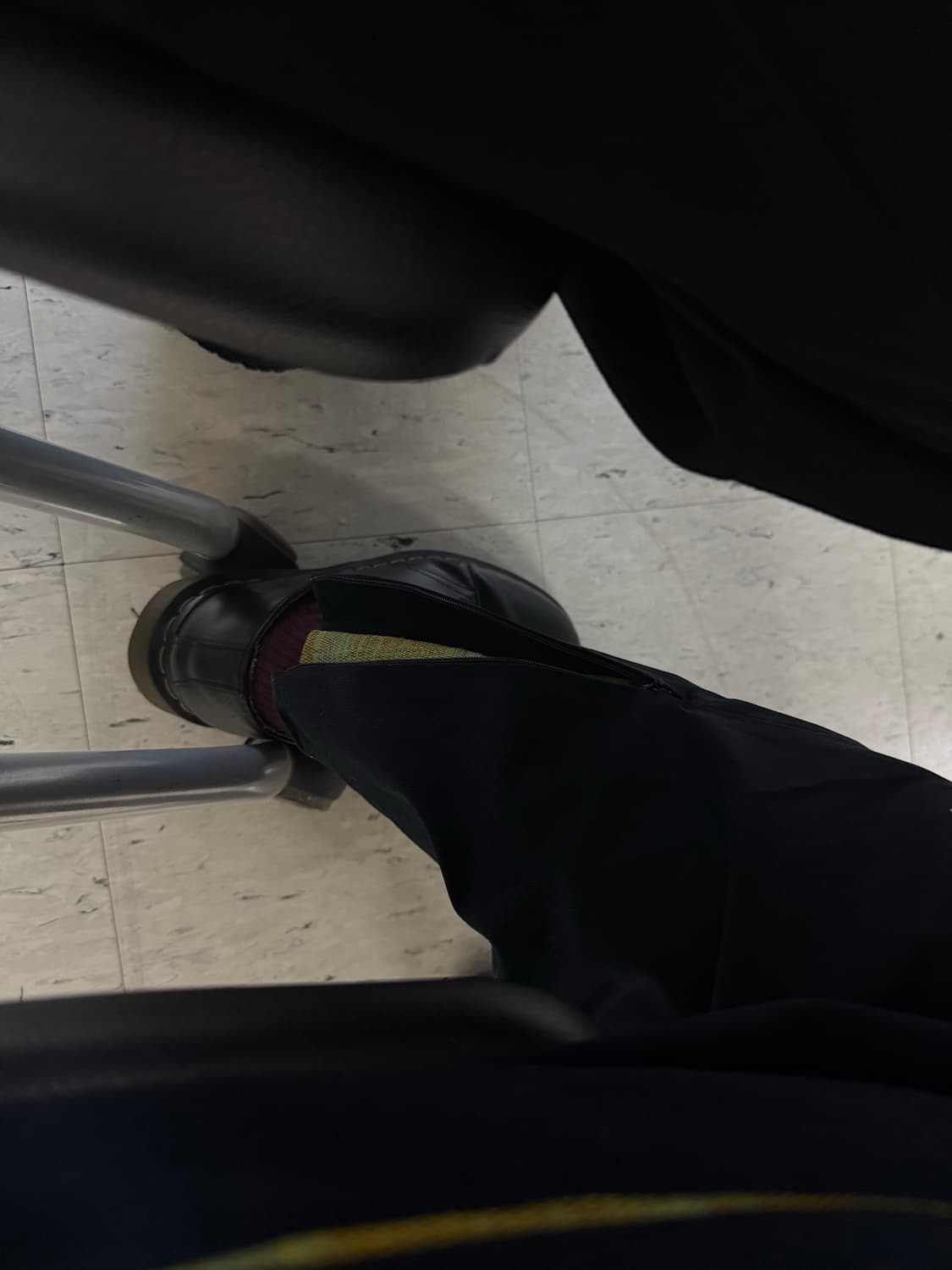 3)kangjungseok concealed trousers navy 상품이미지4