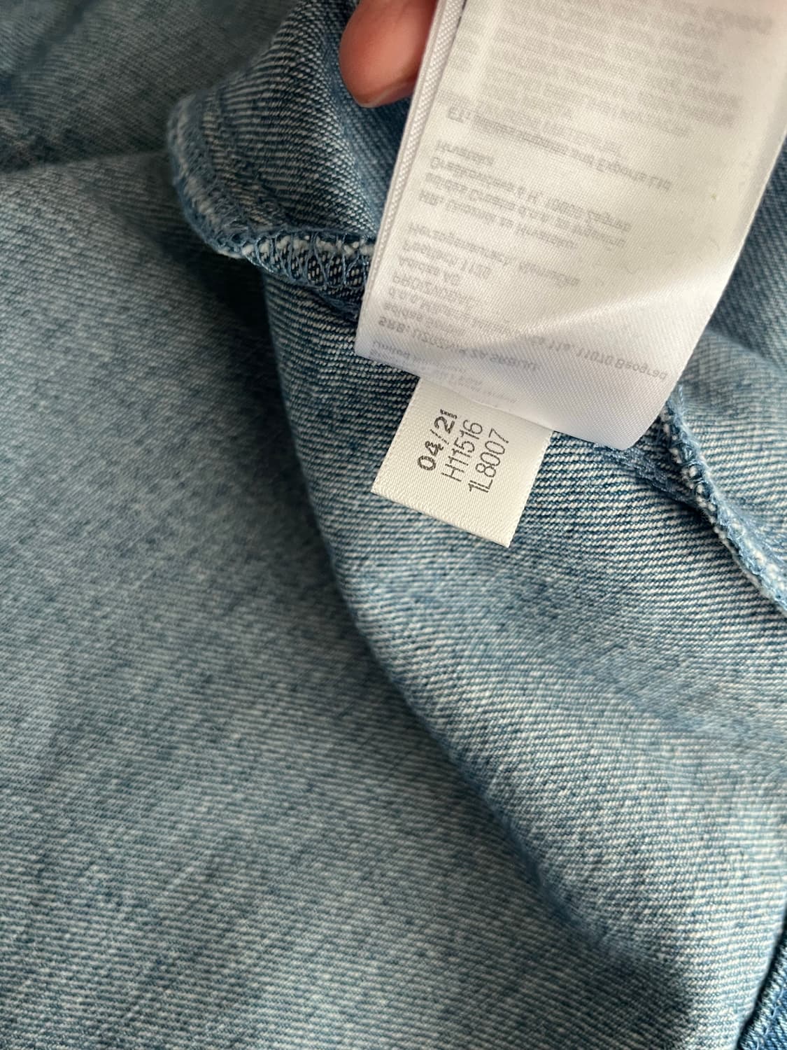 M) 아디다스 데님 원피스 상품이미지7