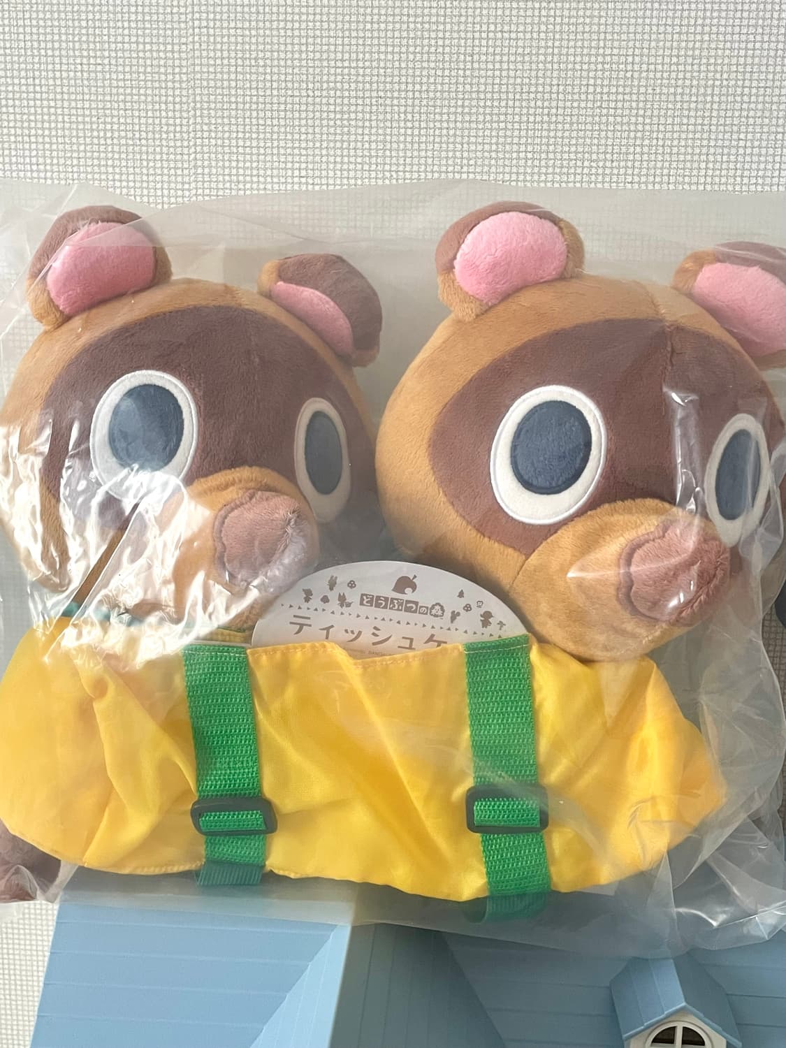 (미개봉) 동물의숲 콩돌밤돌 티슈 케이스 인형 이치방쿠지 A상 상품이미지2